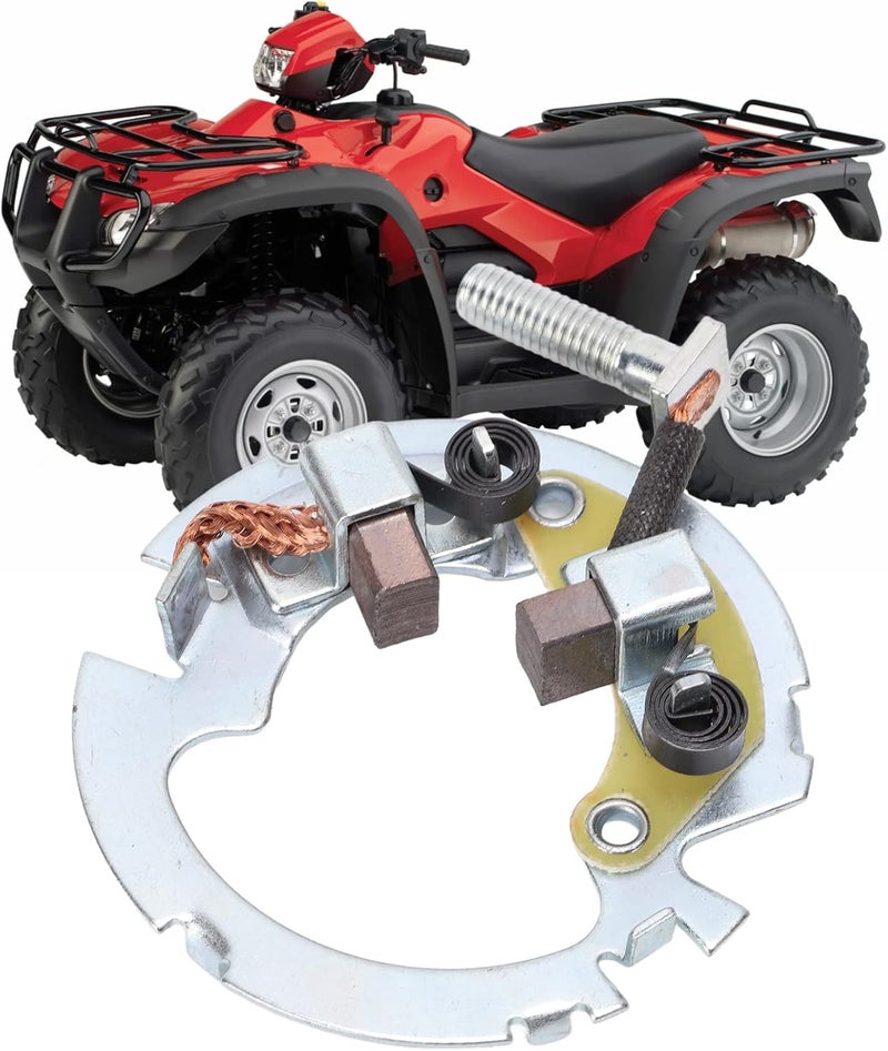 Estink Metal Starter Motor Brushes Repair Kit for CBR600F 300FW 400FW 450S, ATV Starter Motor Brush Holder Assembly Replacement - Image 3